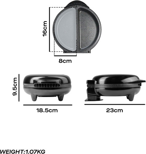 Electric omelette maker - maker, with