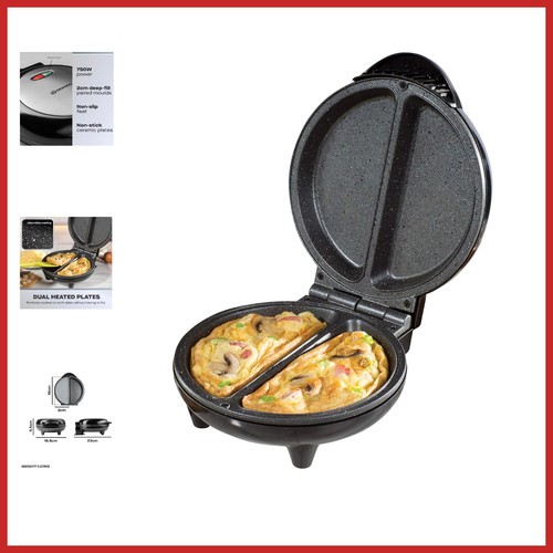 Compact omelette maker with - compact,