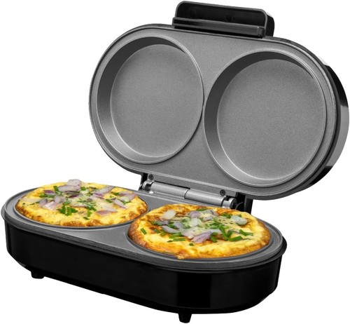 Double omelette maker deep - double, maker,