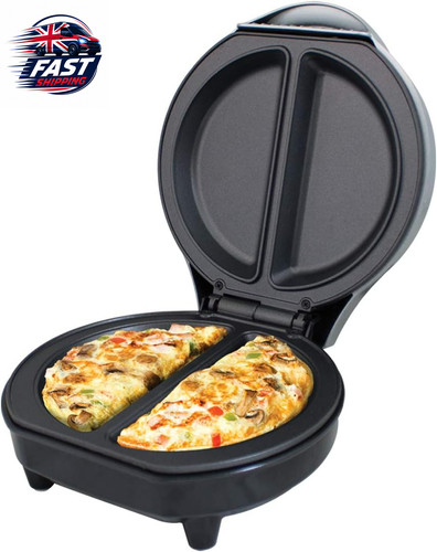 Dual omelette maker electric - maker,