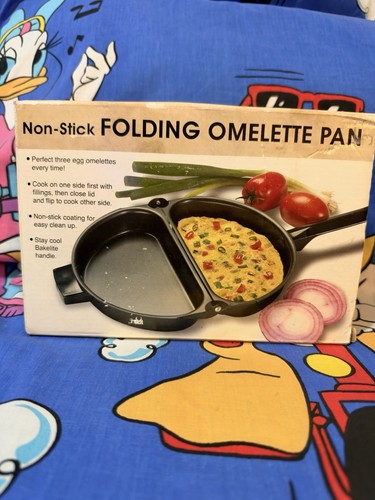 Folding omelette pan portable - omelette,