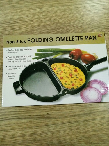 Folding omelette pan - omelette, pan,